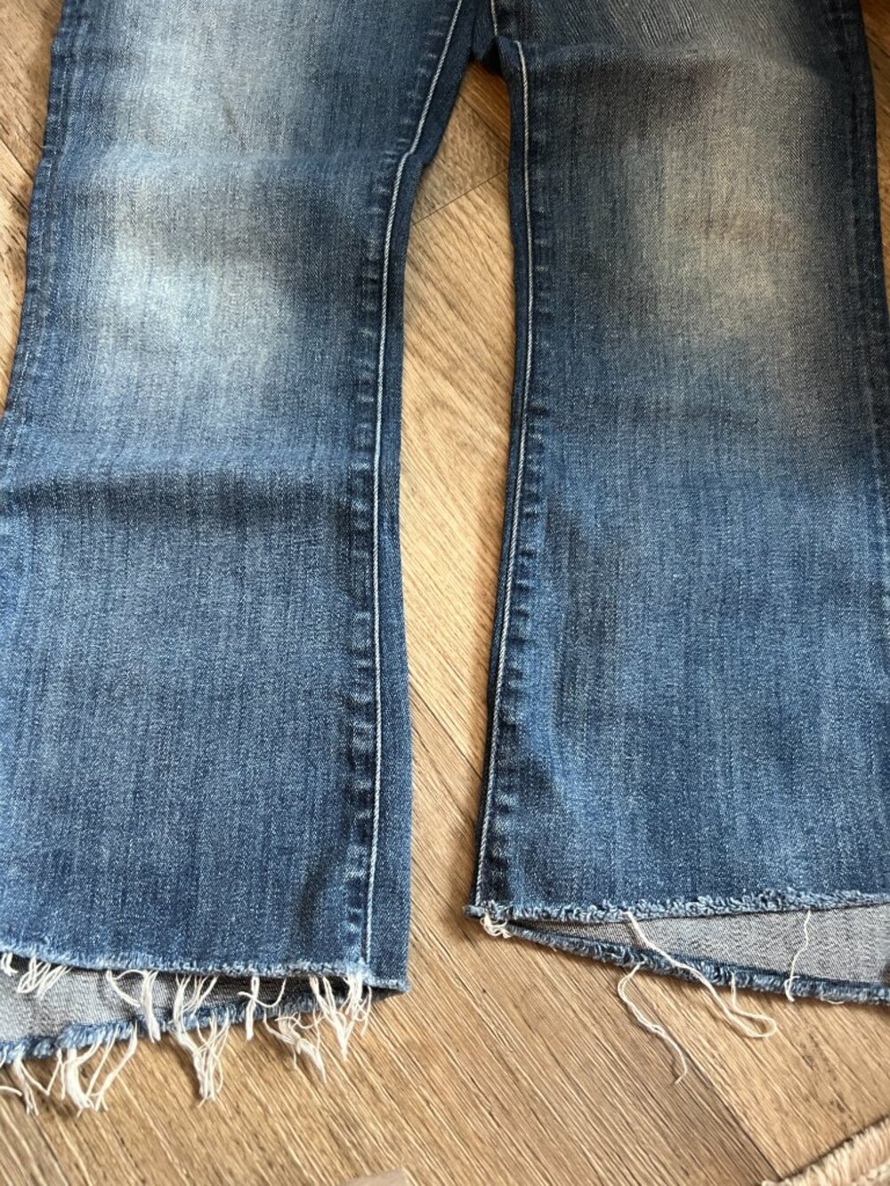 Mother insider step crop fray jeans size 28 - Picture 5 of 11